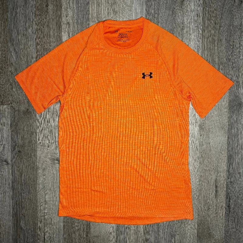 Men's UV - protection t - shirts for outdoor activities in the sunUnder Armour Tech Tee Orange