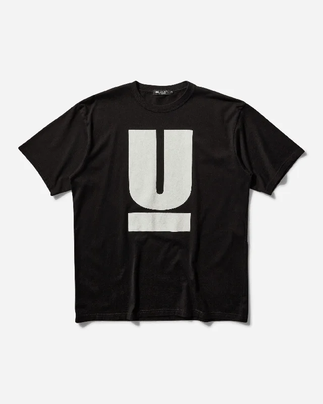 Men's distressed denim - look t - shirts with a rugged appealMen's U Signature T-Shirt Black