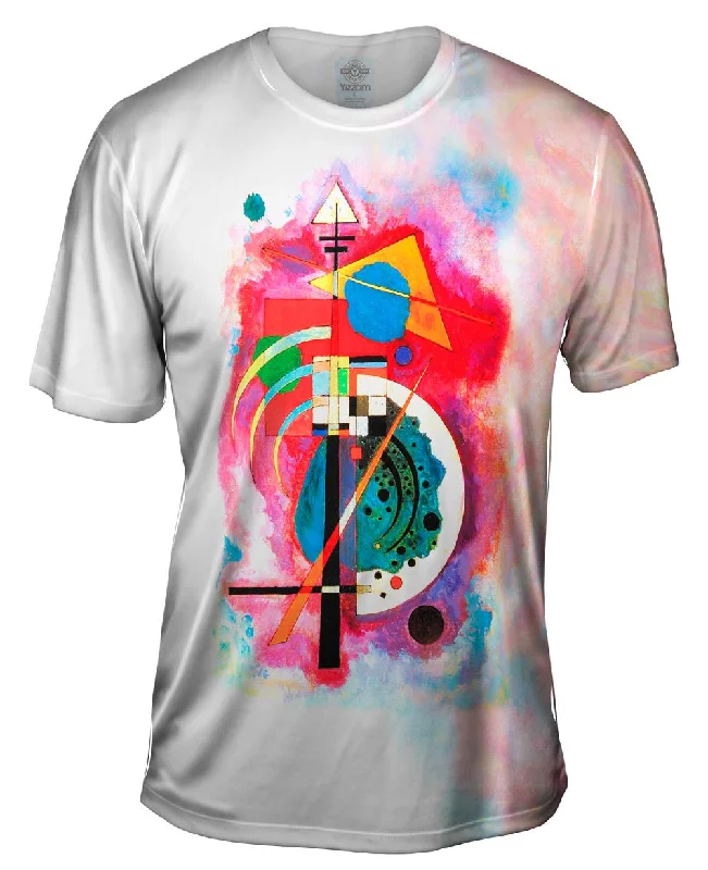 Men's polo t - shirts with a contrast collar for a preppy lookVassili Kandinski - "Hommage a Grohmann" (1919)
