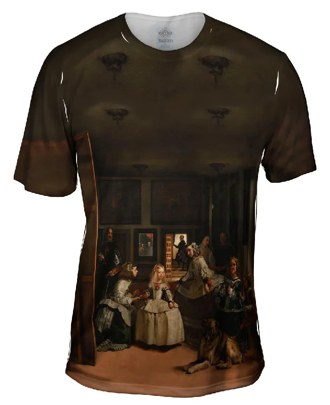 Men's distressed denim - look t - shirts with a rugged appealVelasquez - "Las Meninas" (1656)