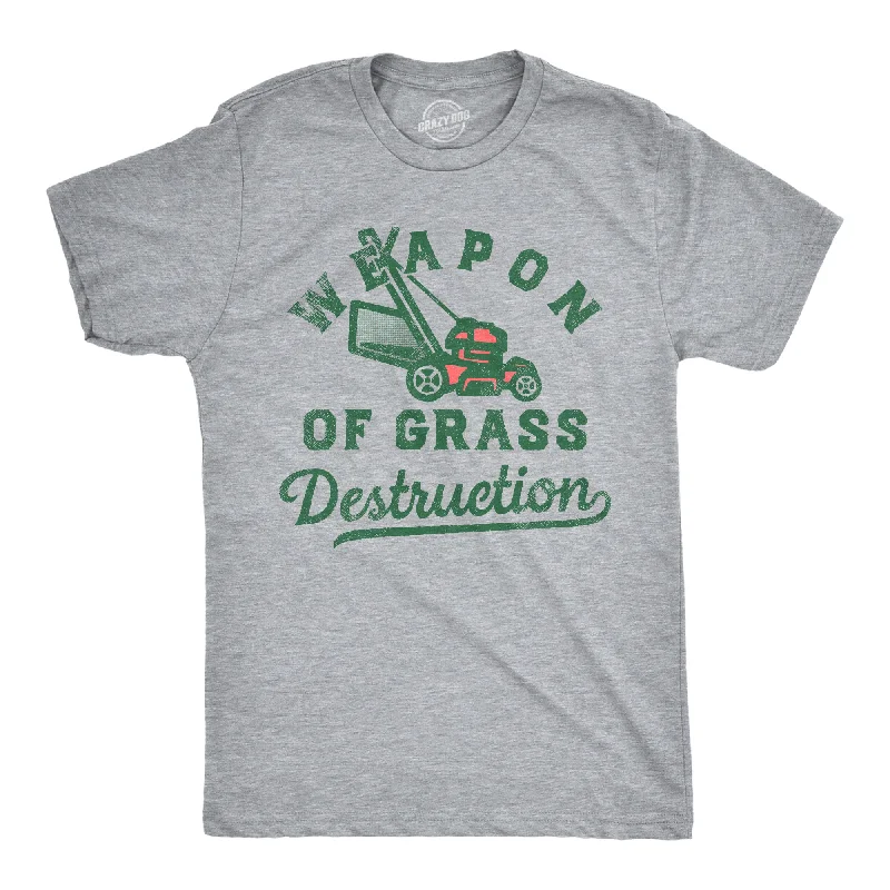 Men's antimicrobial t - shirts for odor - free freshness during travelWeapon Of Grass Destruction Men's T Shirt