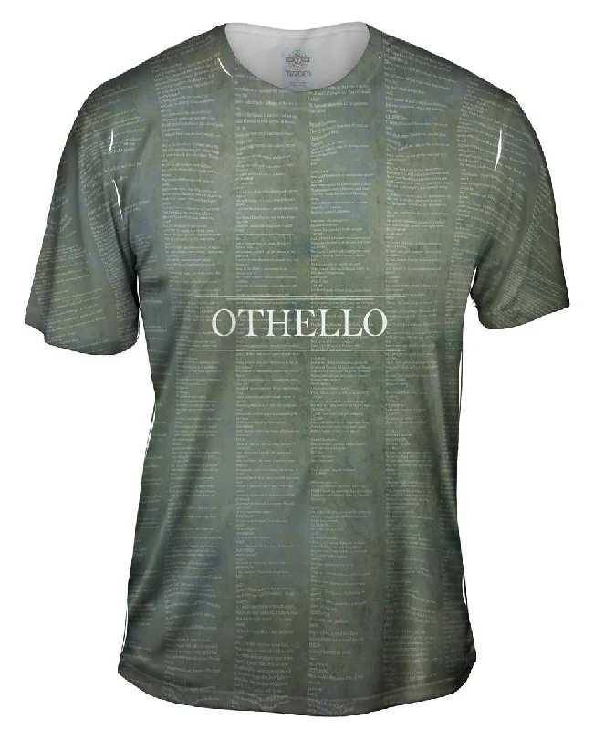 Men's UV - protection t - shirts for outdoor activities in the sunWilliam Shakespeare Literature - "Othello" (1603)
