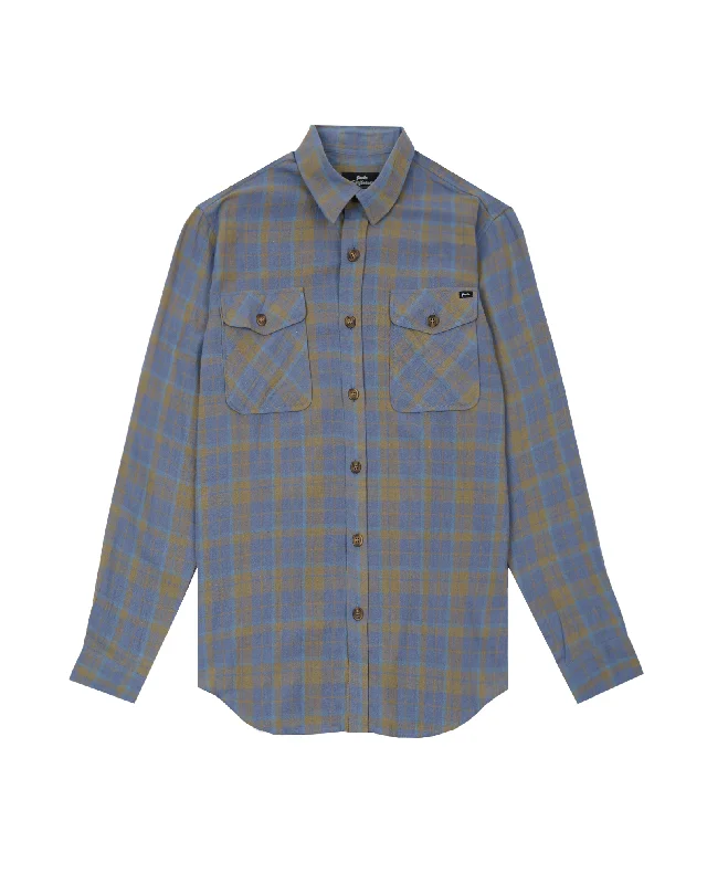 Men's eco - friendly recycled t - shirts for sustainable fashion choicesSesame Woven L/S Flannel