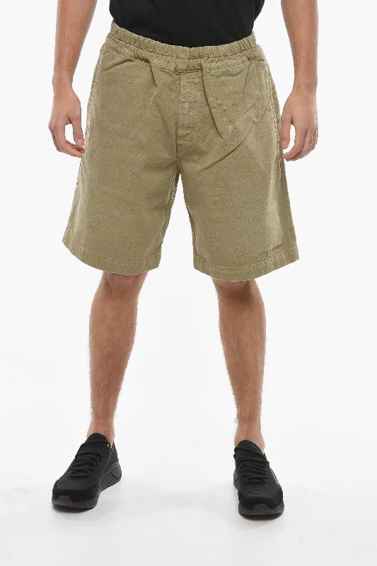 Men's Board Shorts with a Tropical Print in Blue for Beach Getaways14 BROS Drawstring Waist Cotton Shorts Men's Board Shorts with a Tropical Print in Blue for Beach Getaways14 BROS Drawstring Waist Cotton Shorts