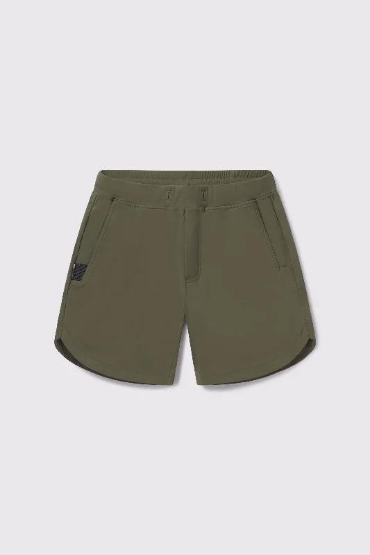Men's Workout Shorts with a Zip Pocket in Green for Secure Storage during ExerciseAdapt Training Short 7 Inch Men's Workout Shorts with a Zip Pocket in Green for Secure Storage during ExerciseAdapt Training Short 7 Inch