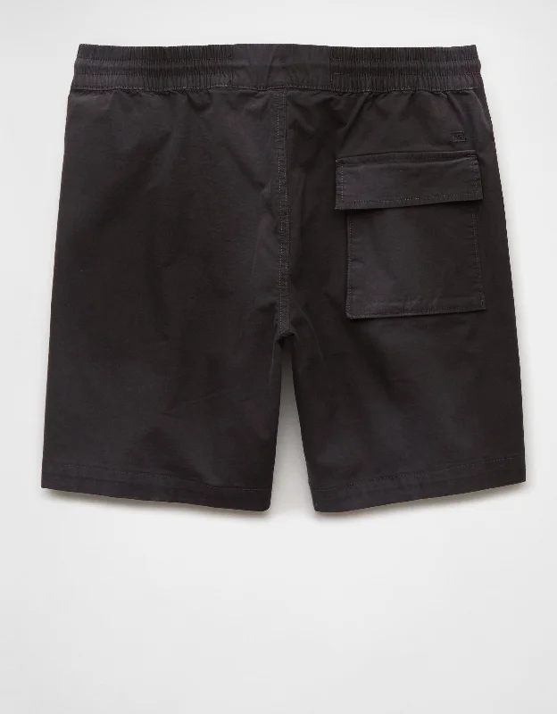 Men's Linen - Blend Shorts in White with a Button - Fly for a Crisp and Cool Summer VibeAE 24/7 7" Hiking Short