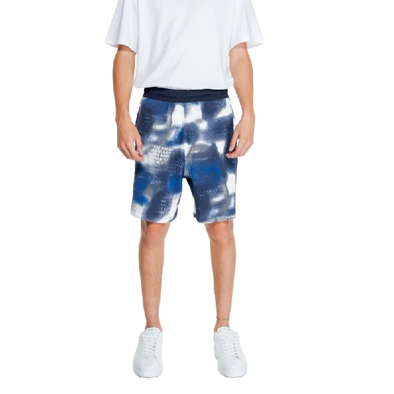 Men's Shorts with a Drawstring Waist in Brown for an Adjustable and Comfortable FitArmani Exchange Cotton Men's Short Men's Shorts with a Drawstring Waist in Brown for an Adjustable and Comfortable FitArmani Exchange Cotton Men's Short