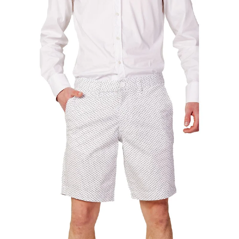 Men's Shorts with a Drawstring Waist in Brown for an Adjustable and Comfortable FitArmani Exchange Cotton Men's Short Men's Shorts with a Drawstring Waist in Brown for an Adjustable and Comfortable FitArmani Exchange Cotton Men's Short