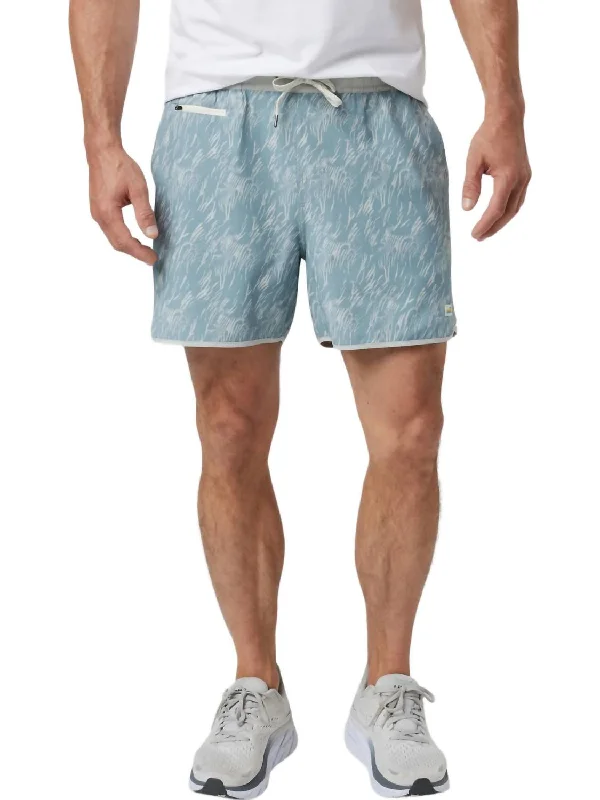 Men's Running Shorts with a Built - in Liner in Gray for a Secure and Moisture - Wicking FitBanks Short In Shade Flux Men's Running Shorts with a Built - in Liner in Gray for a Secure and Moisture - Wicking FitBanks Short In Shade Flux