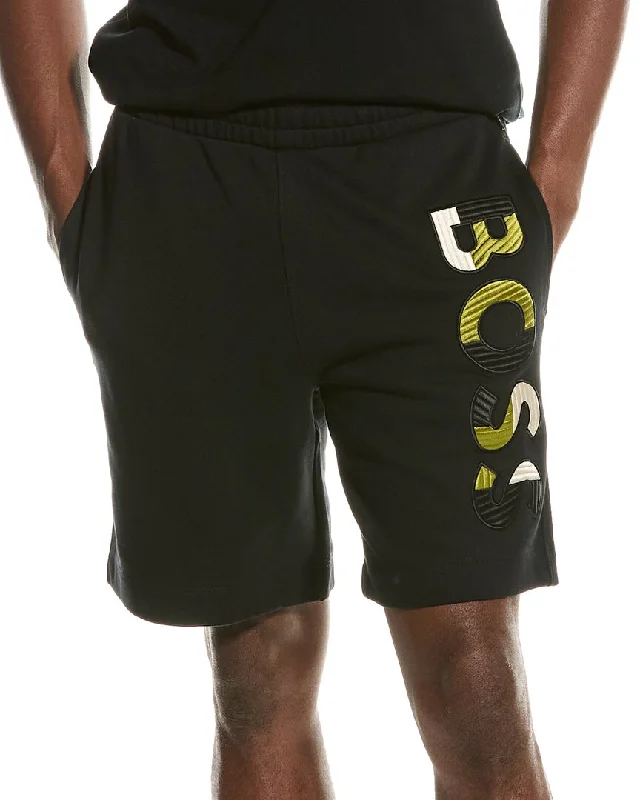 Men's Athletic Mesh Shorts in Black for High - Intensity WorkoutsBOSS Hugo Boss Lamson Sweatshort Men's Athletic Mesh Shorts in Black for High - Intensity WorkoutsBOSS Hugo Boss Lamson Sweatshort