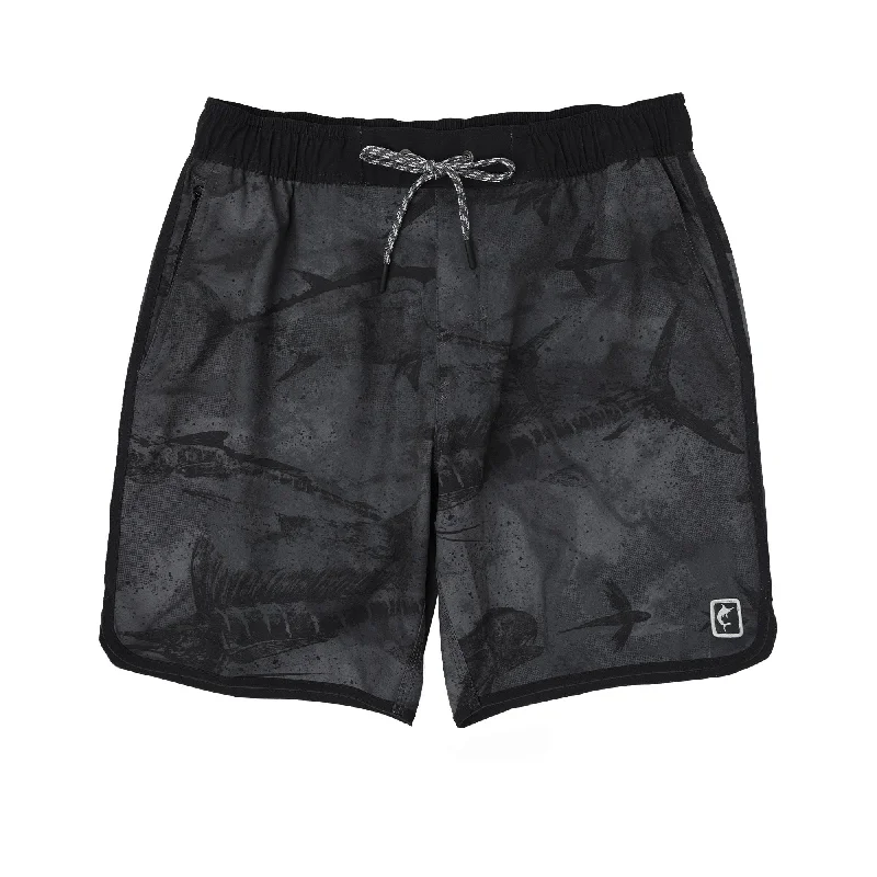 Men's Athletic Mesh Shorts in Black for High - Intensity WorkoutsDownswell