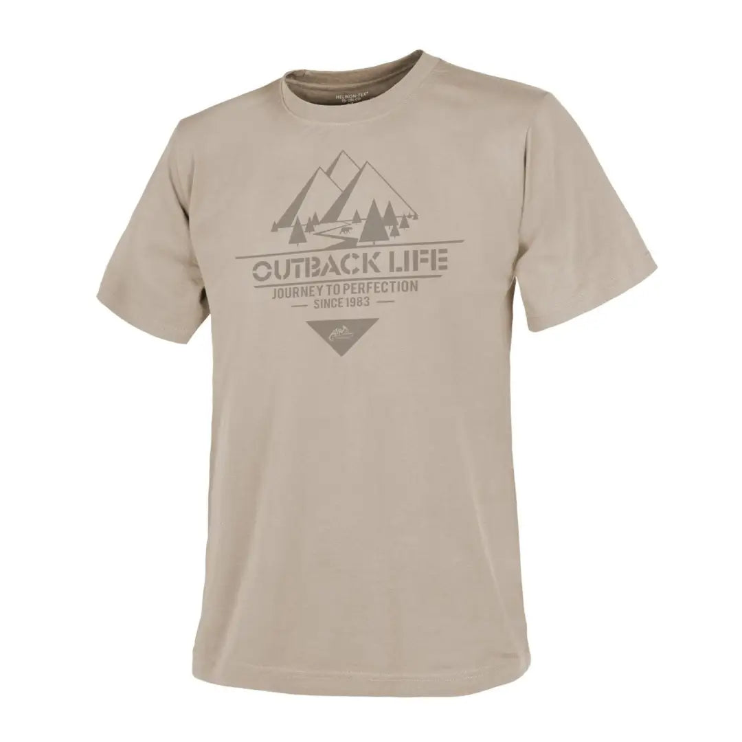 Men's ribbed t - shirts with a textured finish for added styleHelikon-Tex Outback Life Cotton T-Shirt Men's ribbed t - shirts with a textured finish for added styleHelikon-Tex Outback Life Cotton T-Shirt