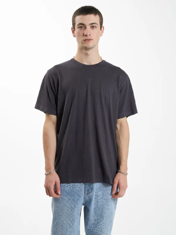 thermal men's tank topsHemp Thrills Embro Merch Fit Tee - Slate