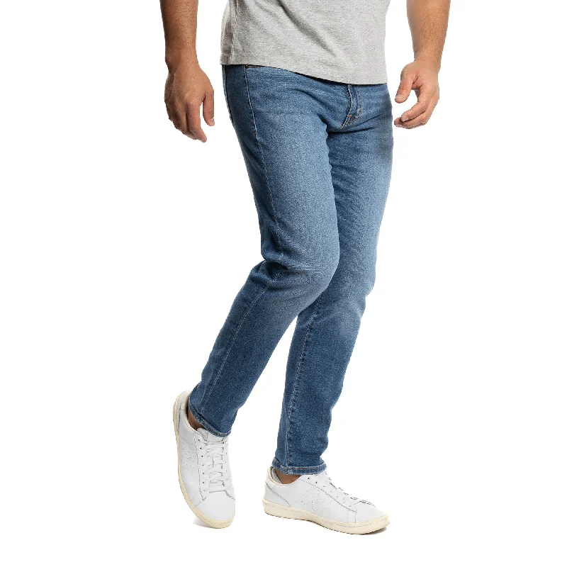 Men's Shorts with a Side - Stripe Design in Gray for a Sporty and Stylish AppealJohnny Stretch Jeans Slim Fit - Medium Wash Men's Shorts with a Side - Stripe Design in Gray for a Sporty and Stylish AppealJohnny Stretch Jeans Slim Fit - Medium Wash