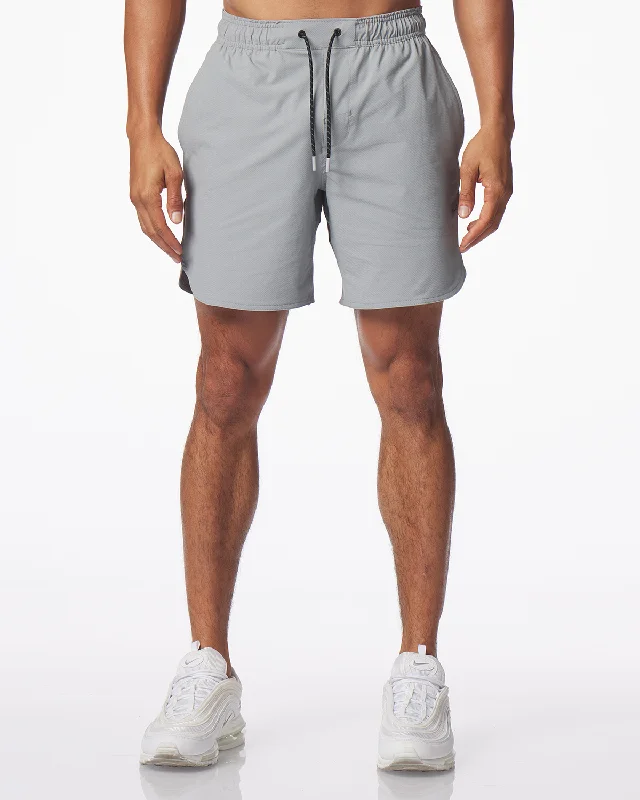 Men's Chino - Style Shorts in Tan with a Roll - Up Hem for a Versatile and Laid - Back LookLuka HD Medium Gray Men's Chino - Style Shorts in Tan with a Roll - Up Hem for a Versatile and Laid - Back LookLuka HD Medium Gray