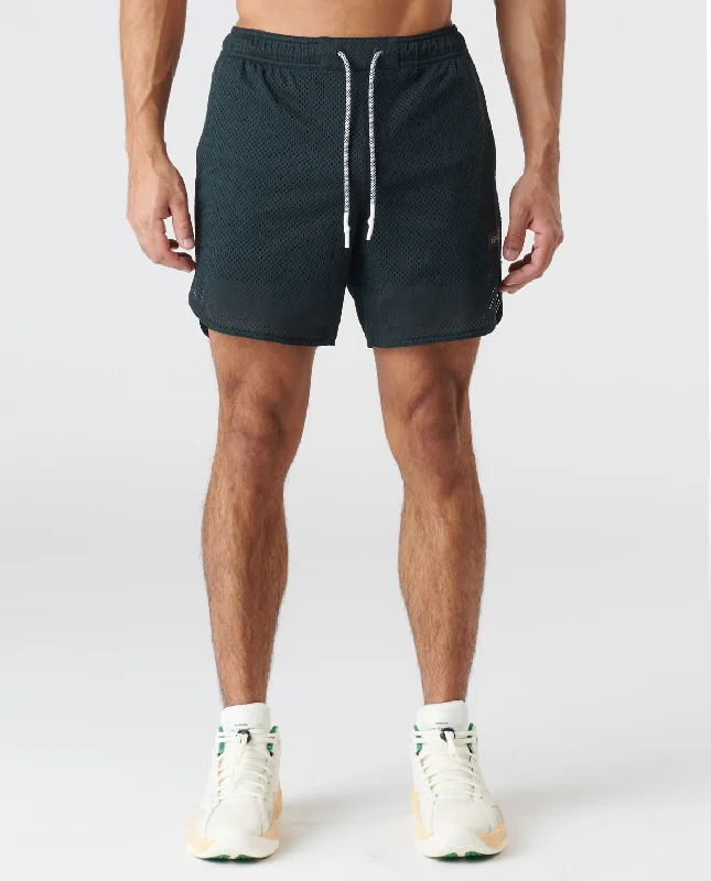 Plus Size Men's Elastic - Waist Denim Shorts in Dark Wash for a Comfortable and Stylish OptionLuka Mesh Short Black Plus Size Men's Elastic - Waist Denim Shorts in Dark Wash for a Comfortable and Stylish OptionLuka Mesh Short Black