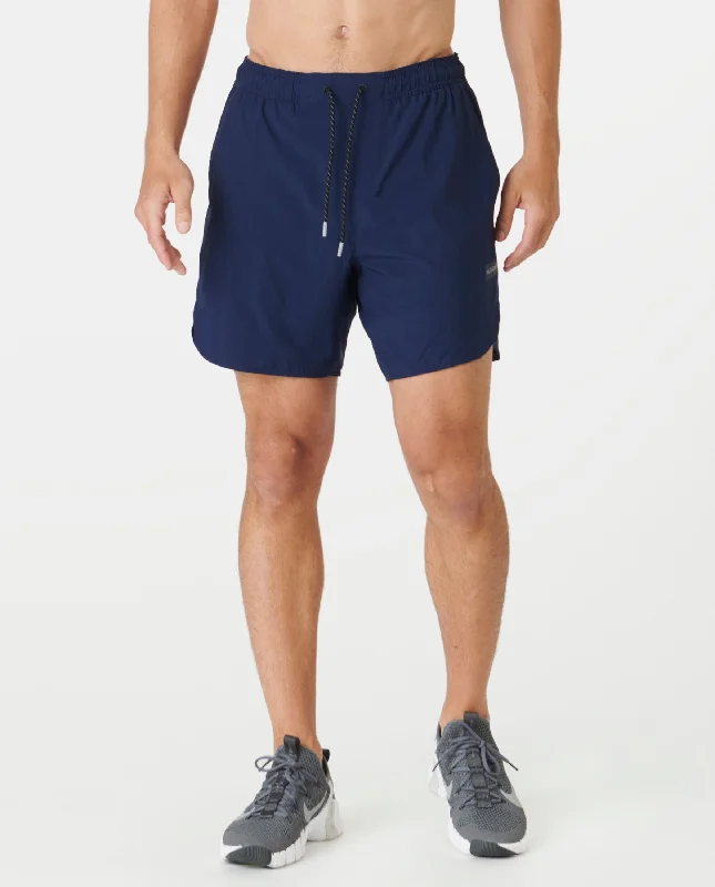 Men's Denim Shorts with Ripped Knees in Light Wash for an Edgy and Casual StyleLuka Short Navy Men's Denim Shorts with Ripped Knees in Light Wash for an Edgy and Casual StyleLuka Short Navy