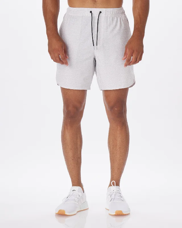 Plus Size Men's Elastic - Waist Denim Shorts in Dark Wash for a Comfortable and Stylish OptionLuka Short Storm Heather Plus Size Men's Elastic - Waist Denim Shorts in Dark Wash for a Comfortable and Stylish OptionLuka Short Storm Heather