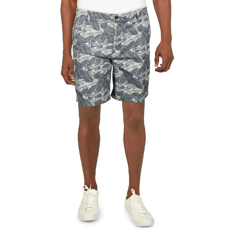 Plus Size Men's Bermuda Shorts in Navy with Belt Loops for a Classic and Tailored AppearanceMens Printed Flex Comfort Casual Shorts Plus Size Men's Bermuda Shorts in Navy with Belt Loops for a Classic and Tailored AppearanceMens Printed Flex Comfort Casual Shorts
