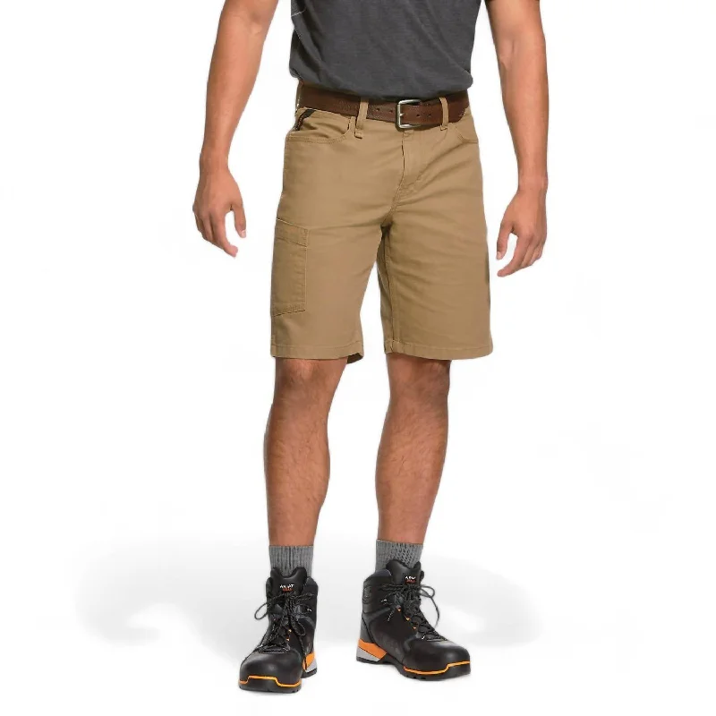 Men's Camo - Print Shorts in Multicolor for a Military - Inspired LookMen's Rebar Durastretch Made Tough 10" Short In Field Khaki Men's Camo - Print Shorts in Multicolor for a Military - Inspired LookMen's Rebar Durastretch Made Tough 10" Short In Field Khaki