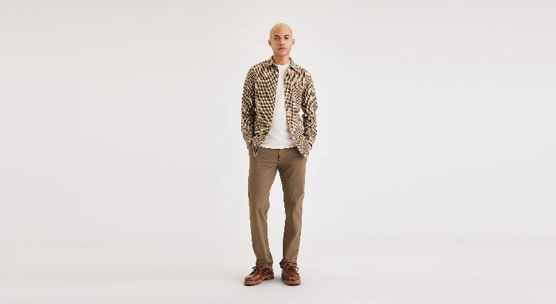 Men's Chino Shorts in Khaki for a Smart and Casual Office - Appropriate StyleMen's Slim Fit Smart 360 Flex California Chino Pants Men's Chino Shorts in Khaki for a Smart and Casual Office - Appropriate StyleMen's Slim Fit Smart 360 Flex California Chino Pants