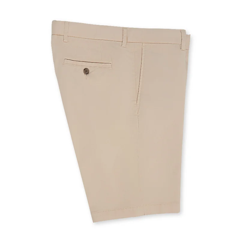 Men's Workout Shorts with a Zip Pocket in Green for Secure Storage during ExerciseMicrosanded Stretch Twill Short, Khaki Men's Workout Shorts with a Zip Pocket in Green for Secure Storage during ExerciseMicrosanded Stretch Twill Short, Khaki
