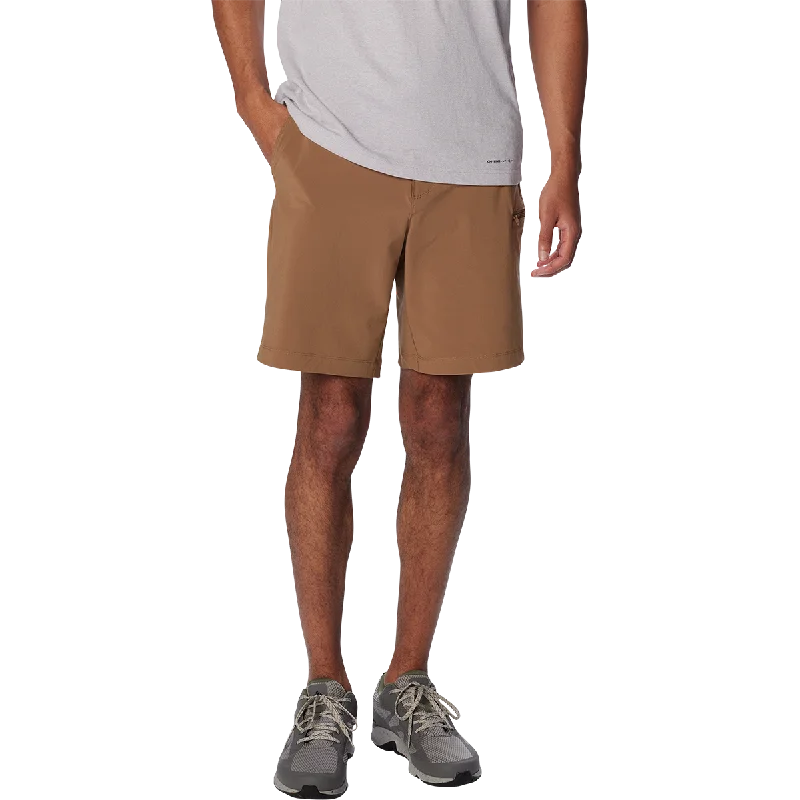 Plus Size Men's Beach Shorts in Orange with a Floral Pattern for a Vibrant Summer LookMen's Narrows Pointe Short 9" Plus Size Men's Beach Shorts in Orange with a Floral Pattern for a Vibrant Summer LookMen's Narrows Pointe Short 9"