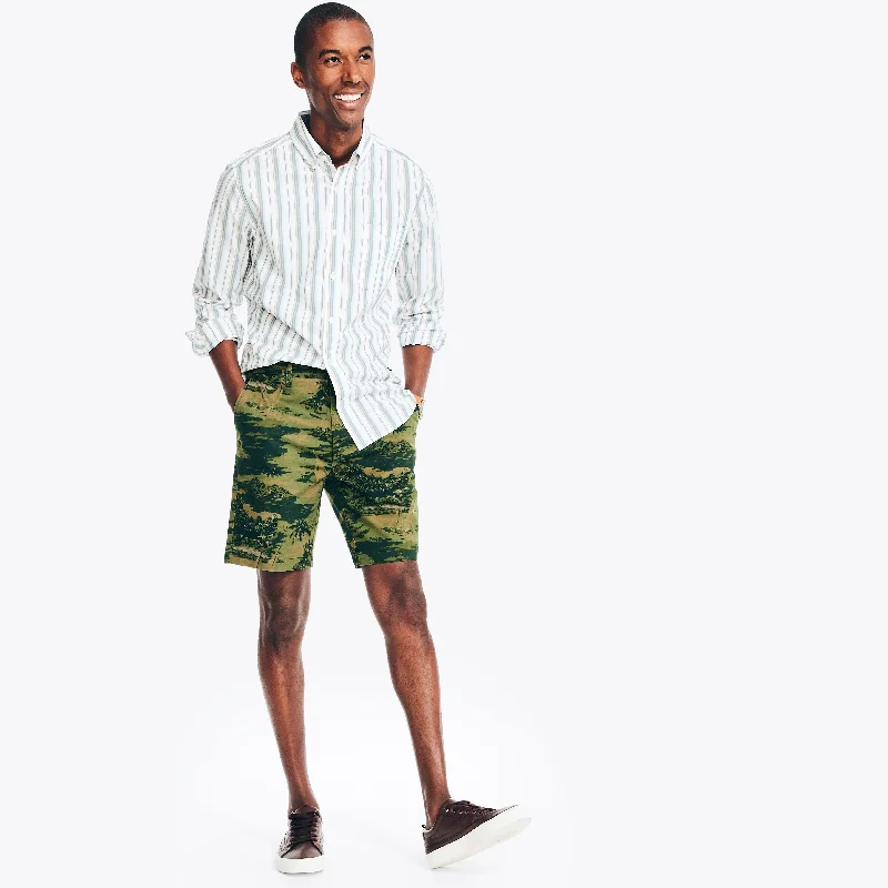 Men's Cycling Shorts with Padded Inserts in Black for Comfortable Bike RidesNautica Mens 8.5" Printed Deck Short Men's Cycling Shorts with Padded Inserts in Black for Comfortable Bike RidesNautica Mens 8.5" Printed Deck Short