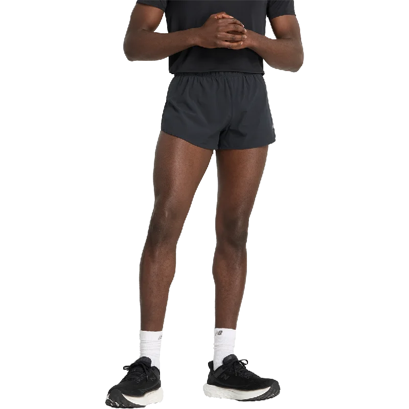 Plus Size Men's Elastic - Waist Denim Shorts in Dark Wash for a Comfortable and Stylish OptionMen's RC 3" Split Short Plus Size Men's Elastic - Waist Denim Shorts in Dark Wash for a Comfortable and Stylish OptionMen's RC 3" Split Short