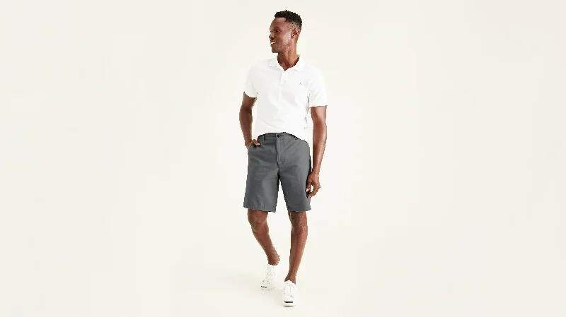 Men's Running Shorts with a Built - in Liner in Gray for a Secure and Moisture - Wicking FitPerfect 10.5" Shorts Men's Running Shorts with a Built - in Liner in Gray for a Secure and Moisture - Wicking FitPerfect 10.5" Shorts