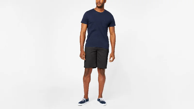 Men's Shorts with a Side - Stripe Design in Gray for a Sporty and Stylish AppealPerfect 10.5" Shorts Men's Shorts with a Side - Stripe Design in Gray for a Sporty and Stylish AppealPerfect 10.5" Shorts
