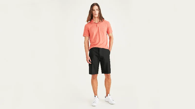 Men's Swim Shorts with a Quick - Dry Fabric in Red for Poolside FunPerfect 10.5" Shorts Men's Swim Shorts with a Quick - Dry Fabric in Red for Poolside FunPerfect 10.5" Shorts