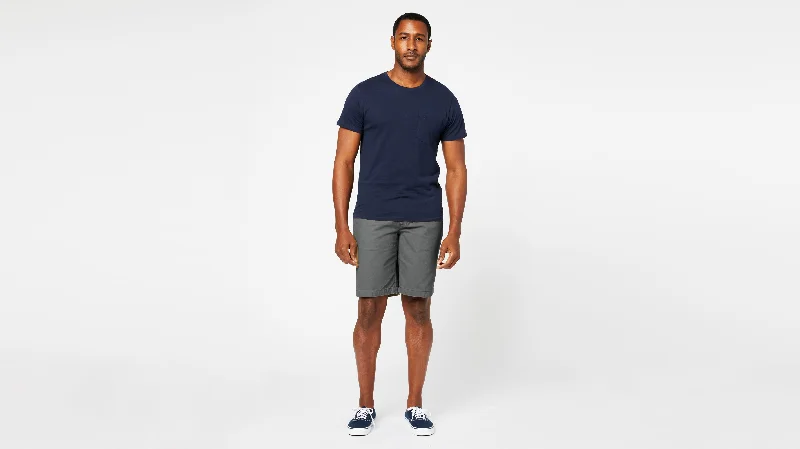 Men's Swim Shorts with a Quick - Dry Fabric in Red for Poolside FunPerfect 8" Shorts