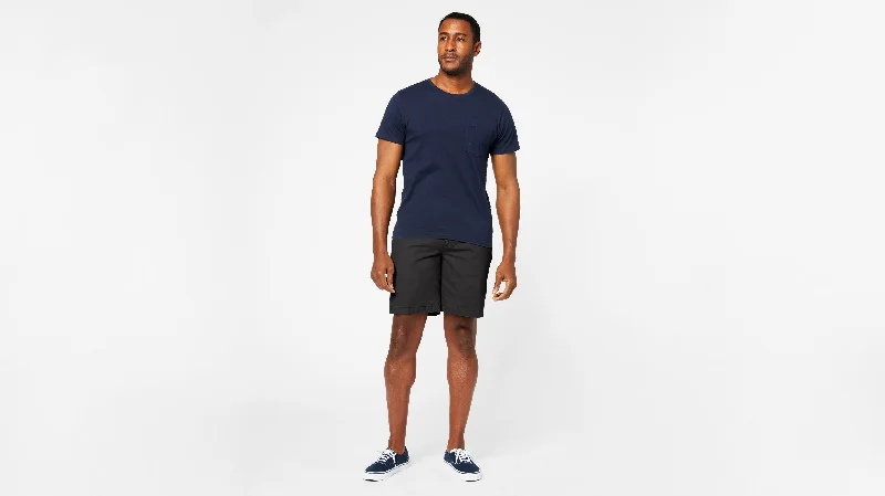 Men's Denim Shorts with Ripped Knees in Light Wash for an Edgy and Casual StylePerfect 8" Shorts Men's Denim Shorts with Ripped Knees in Light Wash for an Edgy and Casual StylePerfect 8" Shorts