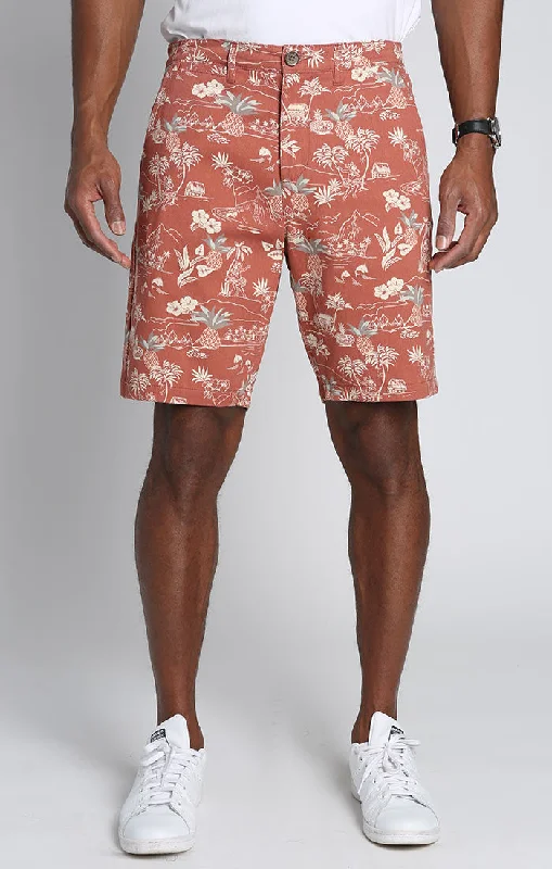 Men's Running Shorts with a Built - in Liner in Gray for a Secure and Moisture - Wicking FitPrinted Stretch Chino Short Men's Running Shorts with a Built - in Liner in Gray for a Secure and Moisture - Wicking FitPrinted Stretch Chino Short