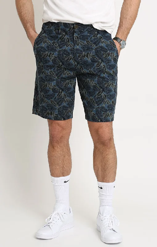 NAVY FLORAL PRINT