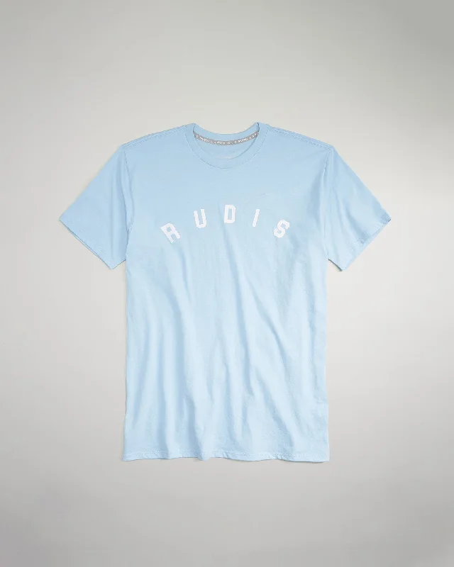 Men's slim - fit graphic t - shirts with vintage rock band printsRUDIS Banner T-Shirt Men's slim - fit graphic t - shirts with vintage rock band printsRUDIS Banner T-Shirt