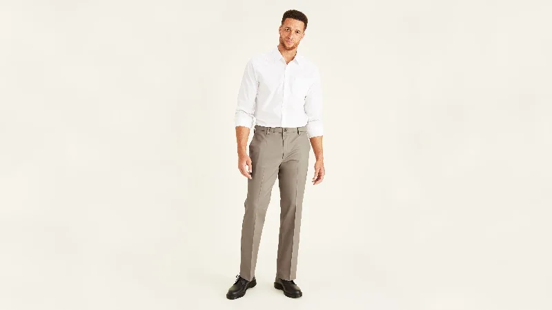 Men's Chino - Style Shorts in Tan with a Roll - Up Hem for a Versatile and Laid - Back LookSignature Khakis, Classic Fit (Big and Tall) Men's Chino - Style Shorts in Tan with a Roll - Up Hem for a Versatile and Laid - Back LookSignature Khakis, Classic Fit (Big and Tall)