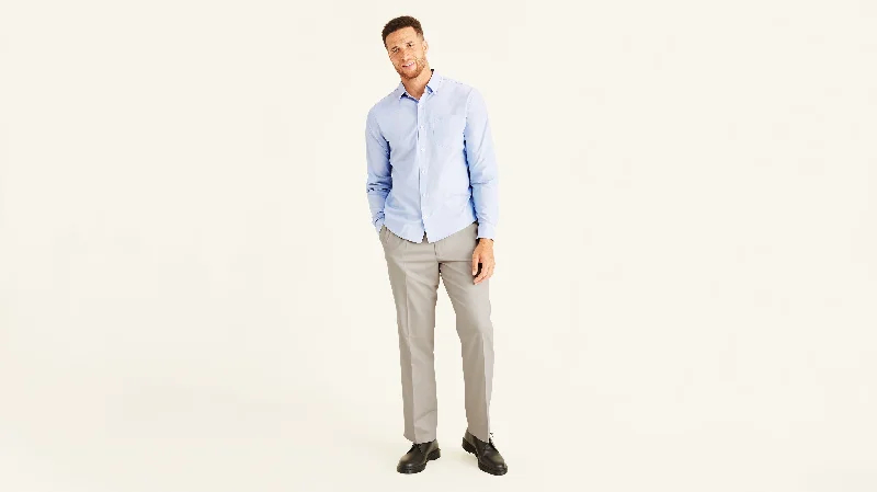 Men's Linen - Blend Shorts in White with a Button - Fly for a Crisp and Cool Summer VibeSignature Khakis, Pleated, Classic Fit (Big and Tall) Men's Linen - Blend Shorts in White with a Button - Fly for a Crisp and Cool Summer VibeSignature Khakis, Pleated, Classic Fit (Big and Tall)
