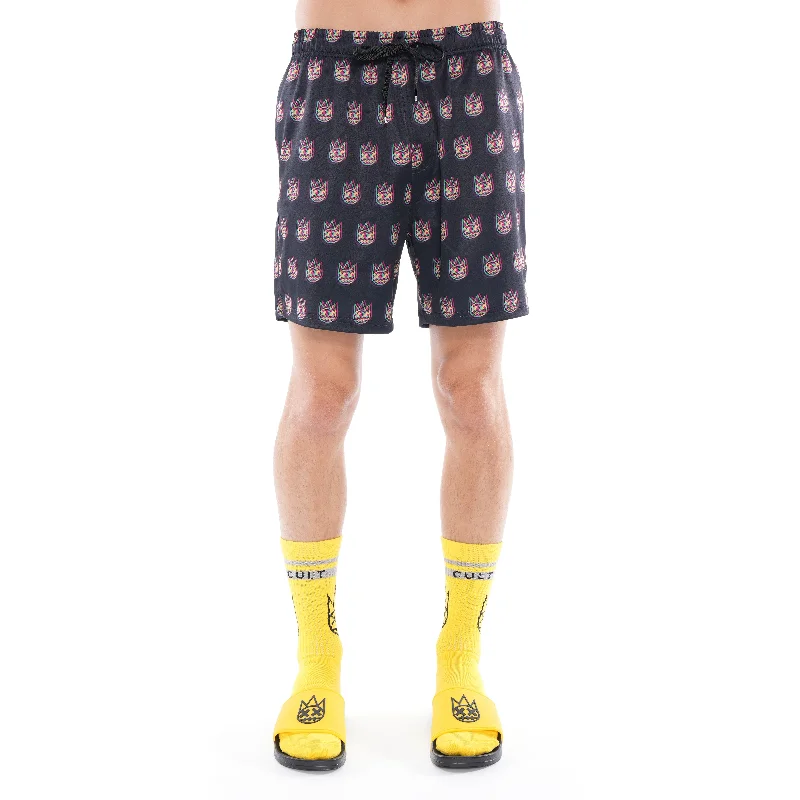Plus Size Men's Relaxed Fit Linen Shorts in Beige for a Comfortable Summer LookSWIM SHORT IN TRIPPY Plus Size Men's Relaxed Fit Linen Shorts in Beige for a Comfortable Summer LookSWIM SHORT IN TRIPPY
