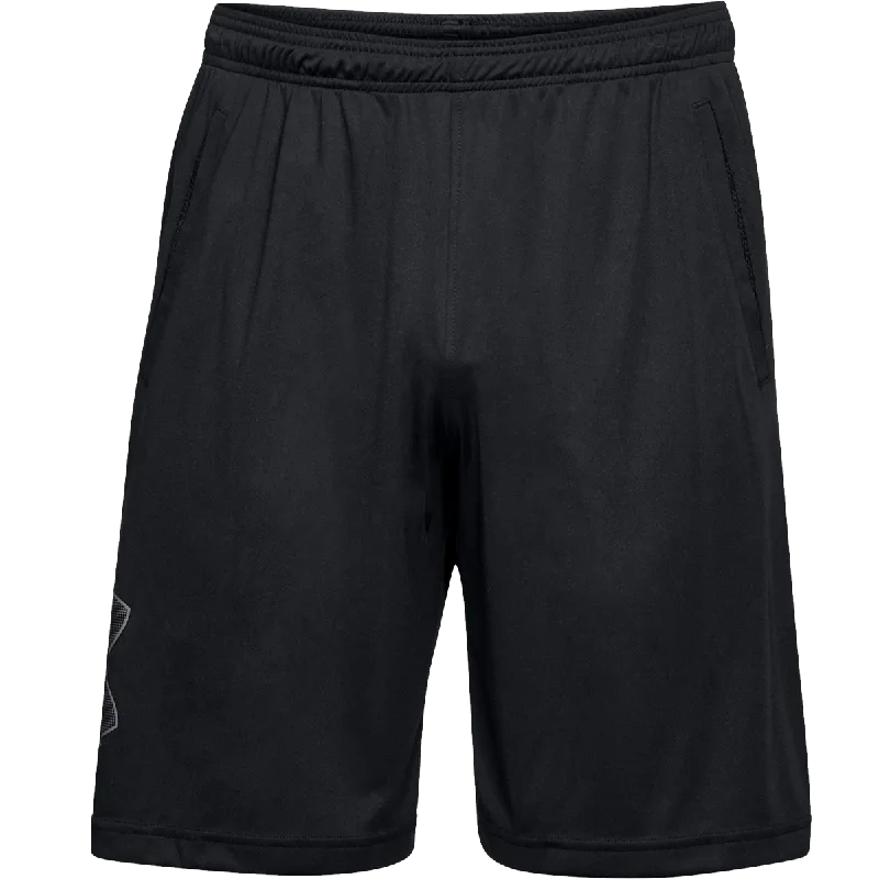 Men's Running Shorts with a Built - in Liner in Gray for a Secure and Moisture - Wicking FitMen's UA Tech Graphic Short
