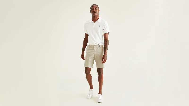 Men's Workout Shorts with a Zip Pocket in Green for Secure Storage during ExerciseUltimate 9.5" Shorts Men's Workout Shorts with a Zip Pocket in Green for Secure Storage during ExerciseUltimate 9.5" Shorts