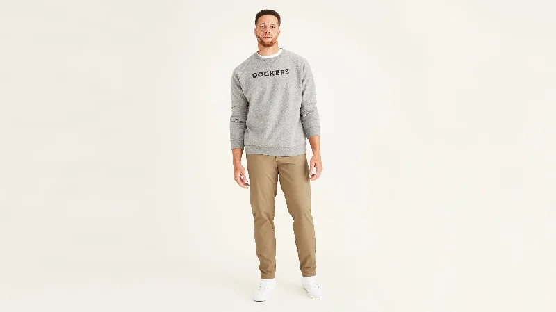 Men's Shorts with a Side - Stripe Design in Gray for a Sporty and Stylish AppealUltimate Chinos, Athletic Fit (Big and Tall)