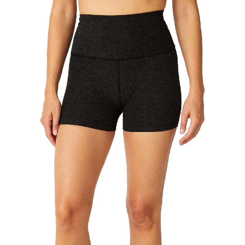 Plus Size Men's Elastic - Waist Denim Shorts in Dark Wash for a Comfortable and Stylish OptionWomen's All For Run Biker Short