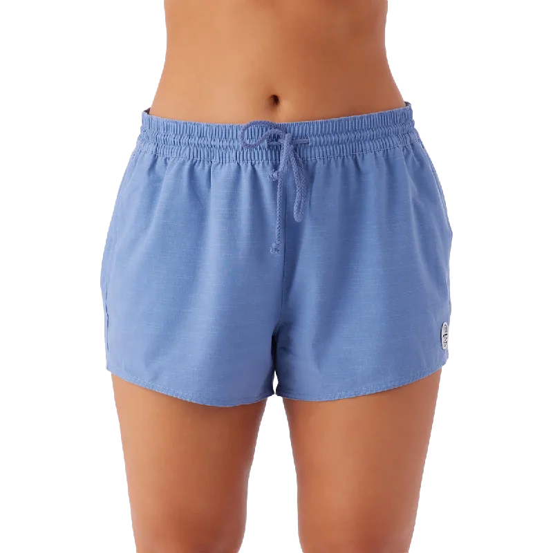 Plus Size Men's Relaxed Fit Linen Shorts in Beige for a Comfortable Summer LookWomen's Boneyard 3" Boardshort