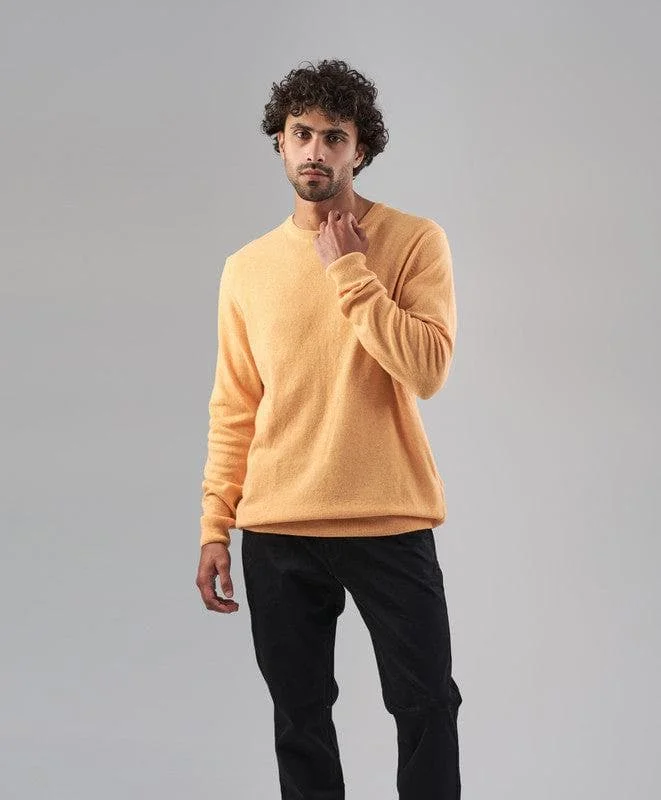 Plus Size Men's Puffer - Style Pullover in Black for Maximum Warmth and StyleRound Neck Sweater - ORANGE Plus Size Men's Puffer - Style Pullover in Black for Maximum Warmth and StyleRound Neck Sweater - ORANGE