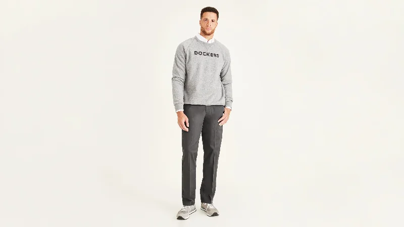 Men's Shorts with a Side - Stripe Design in Gray for a Sporty and Stylish AppealWorkday Khakis, Athletic Fit (Big and Tall) Men's Shorts with a Side - Stripe Design in Gray for a Sporty and Stylish AppealWorkday Khakis, Athletic Fit (Big and Tall)