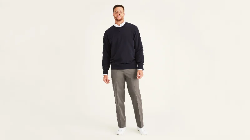 Men's Denim Shorts with Ripped Knees in Light Wash for an Edgy and Casual StyleWorkday Khakis, Classic Fit (Big and Tall) Men's Denim Shorts with Ripped Knees in Light Wash for an Edgy and Casual StyleWorkday Khakis, Classic Fit (Big and Tall)
